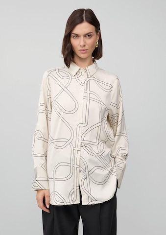Chemisier s.Oliver en beige : devant
