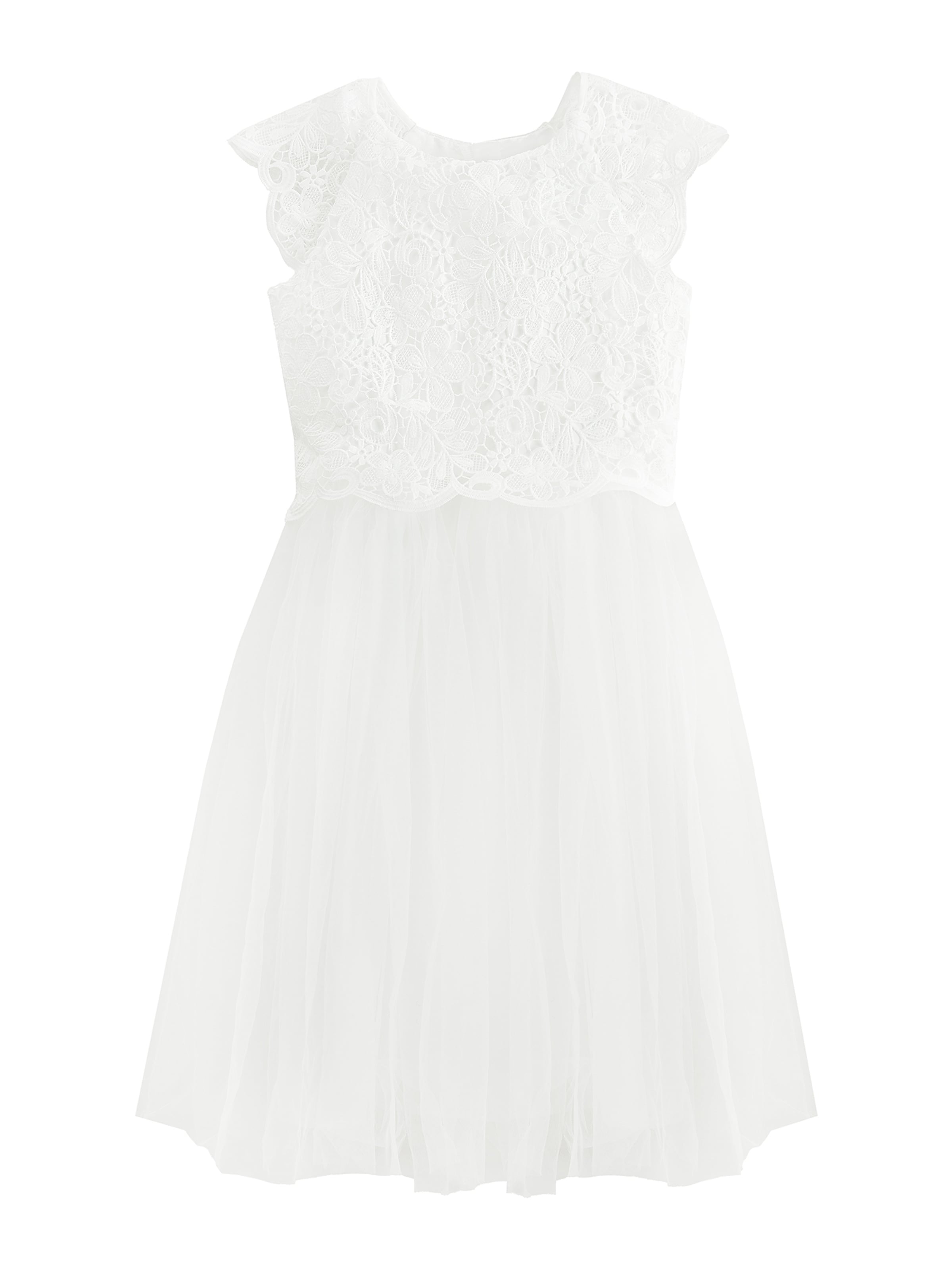 Robe Cool Club en blanc : devant