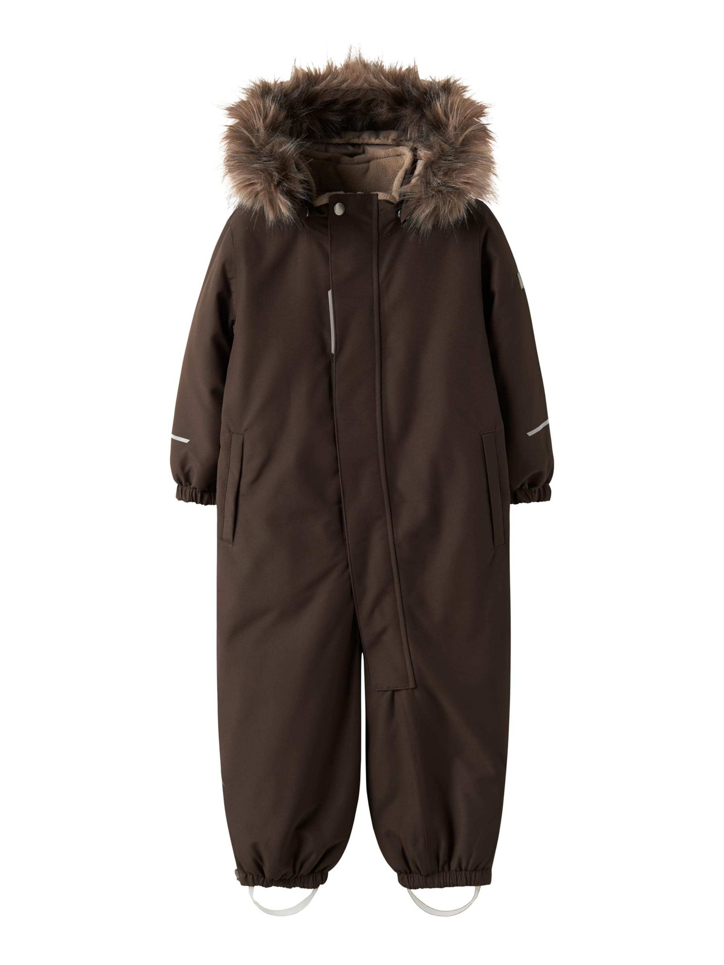 NAME IT Athletic Suit 'NMNSnow 10' in Brown: front