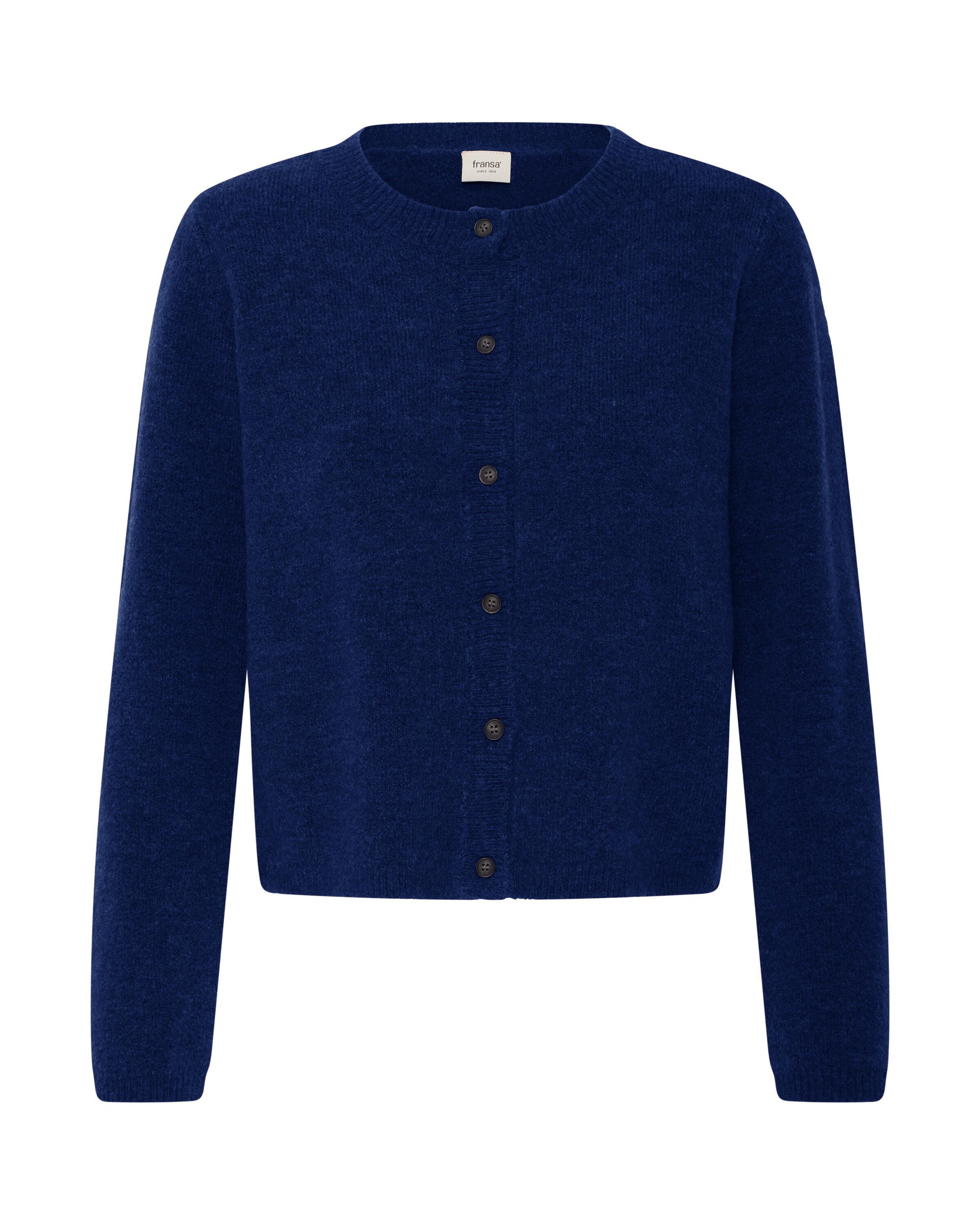 Fransa Knit cardigan 'ELLIS CAR 2' in L in Dark blue, Item view