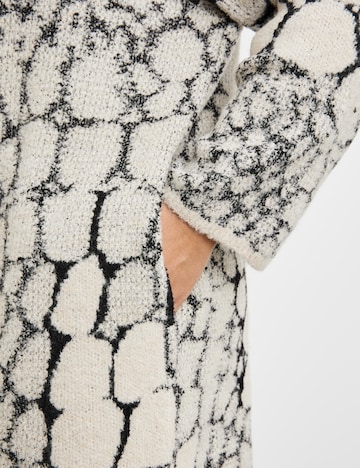 SAMOON Knit Cardigan in Grey