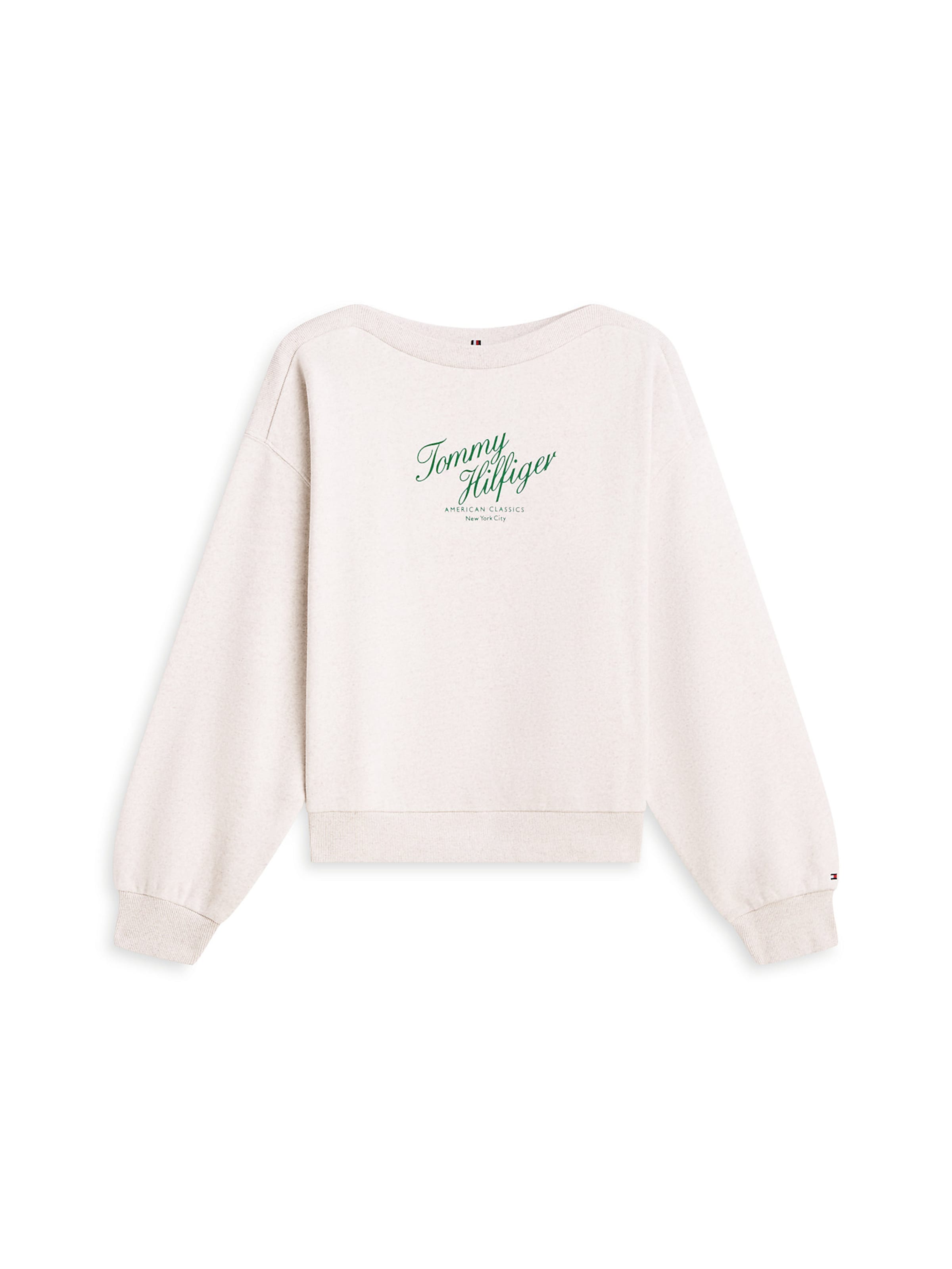 TOMMY HILFIGER Μπλούζα φούτερ σε μπεζ: μπροστά