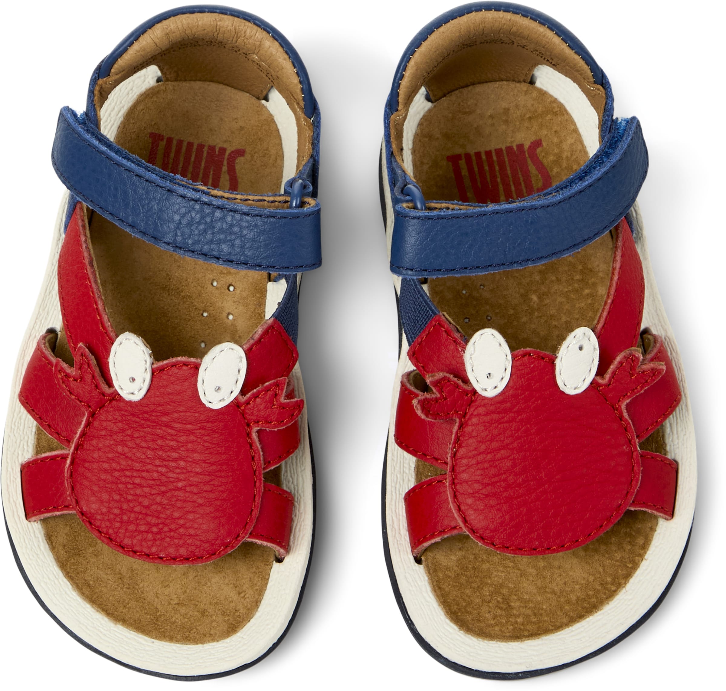 Sandalo 'Twins' di CAMPER in rosso