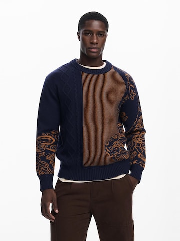 Desigual Sweatshirt i blå: framsida