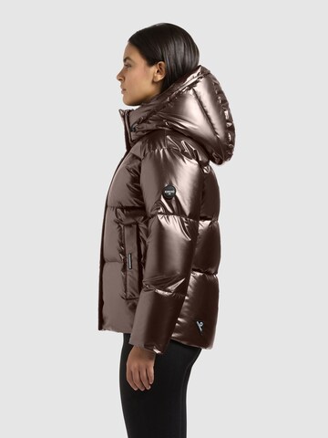 khujo Winterjas 'Devina3' in Lila