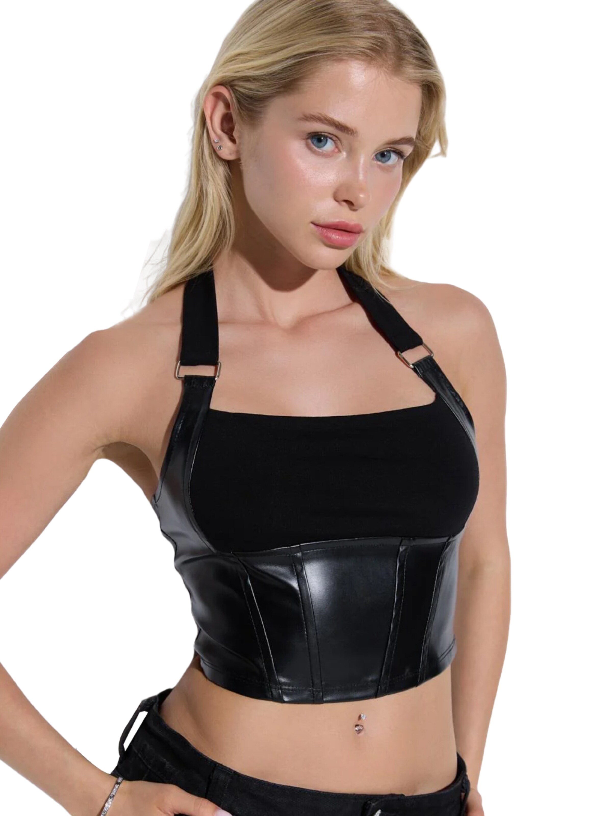 No Matter What Blouse body in Zwart