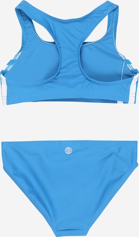 ADIDAS PERFORMANCE - Bustier Moda de baño deportiva en azul