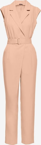 made of emotion Jumpsuit in Beige: voorkant