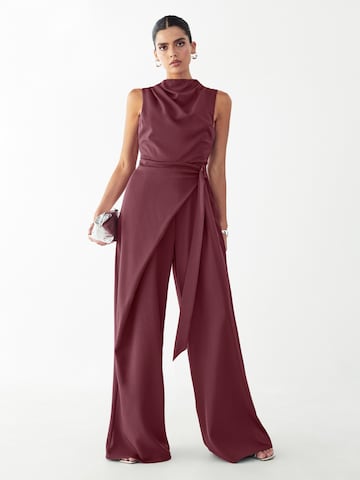 Willa Jumpsuit 'Clove' i brun: framsida