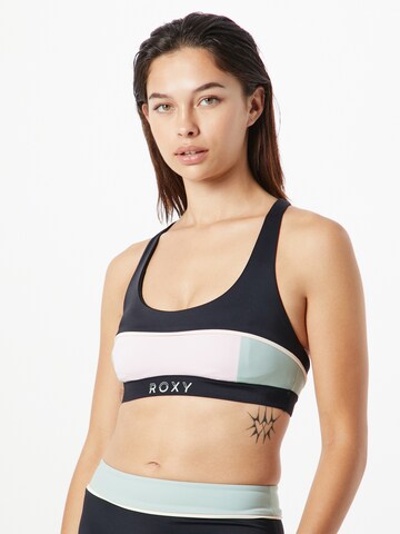 ROXY Bygelfri Bikiniöverdel i grå: framsida