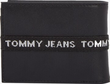 Tommy Jeans Πορτοφόλι σε μαύρο: μπροστά