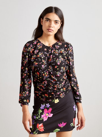 Desigual Bluse 'PETER' in Schwarz: Vorderseite