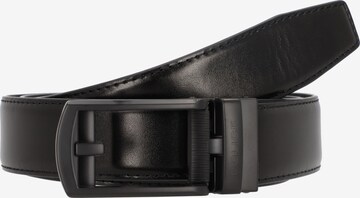 POLICE Belt 'Ratchelt' in Black: front