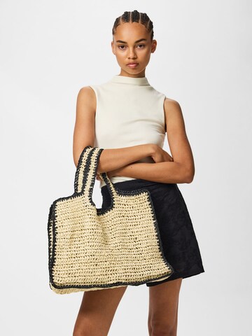 PIECES Shopper 'PCLydia' in Beige