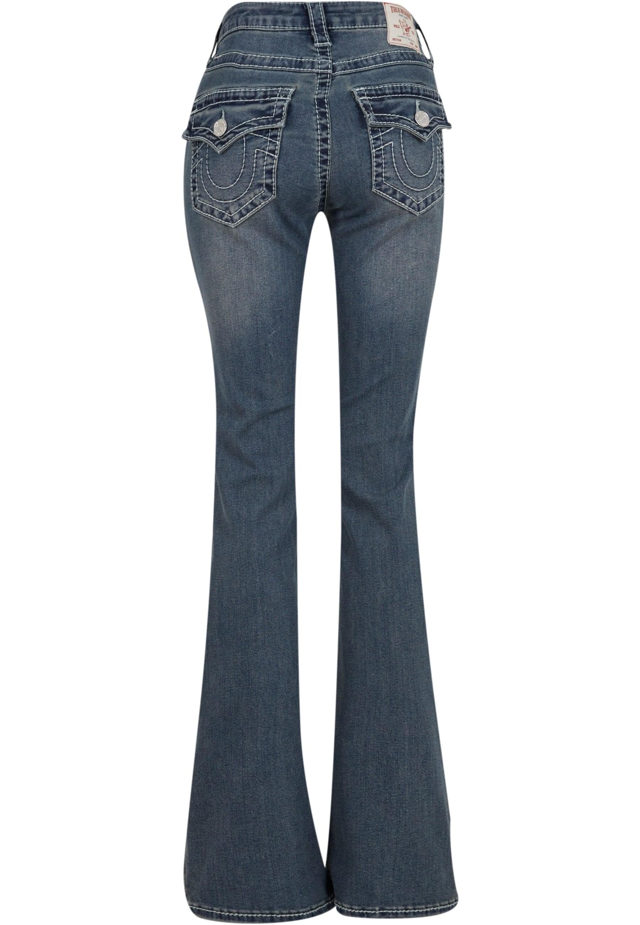 Bootcut Jeans 'Pull On Becca' di True Religion in blu