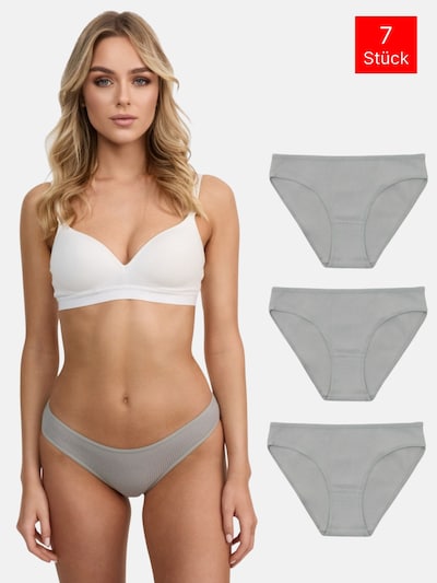 Tazzio Slip '3er-Pack F941' in L in de kleur Grijs, Productweergave