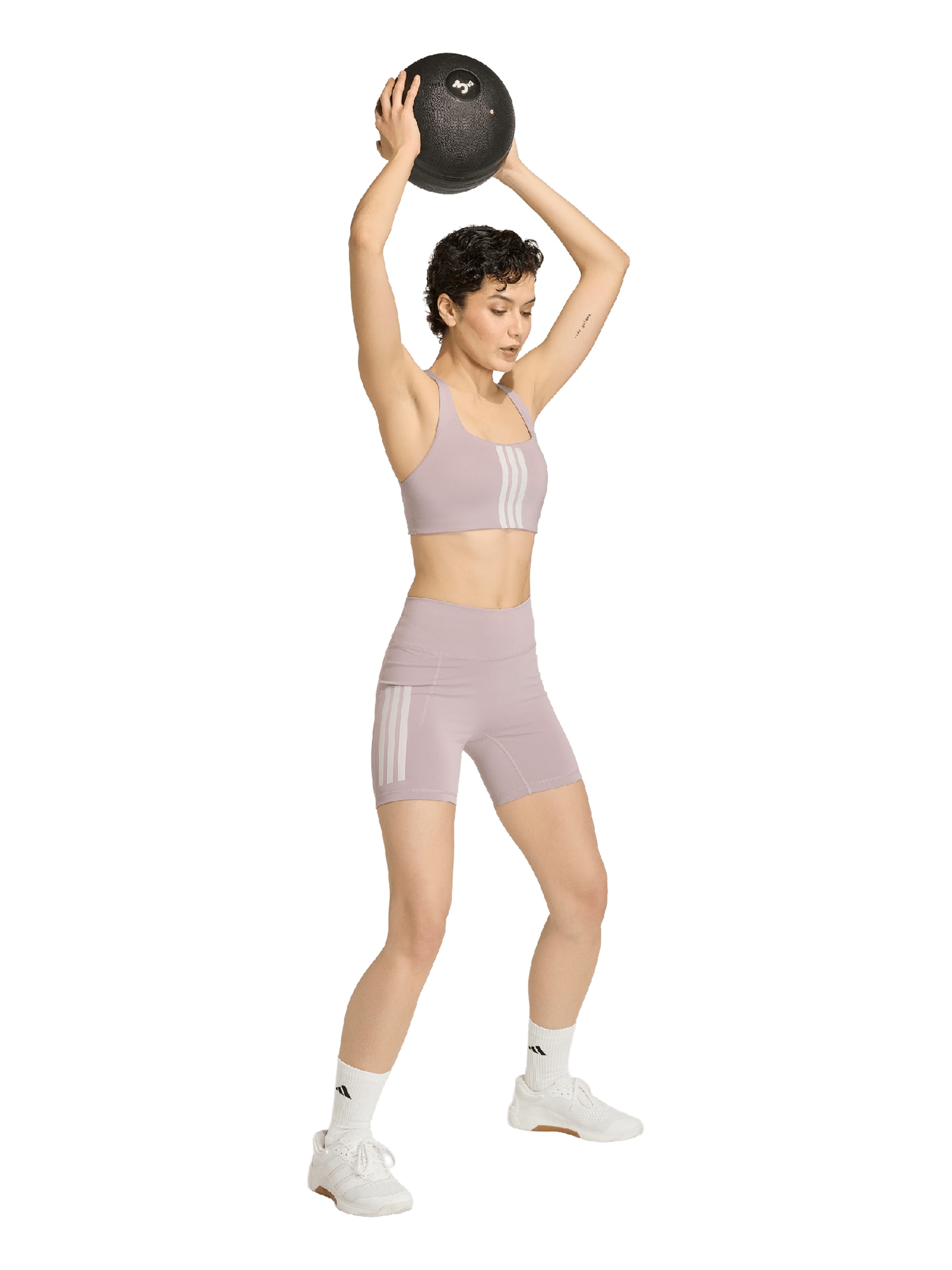 ADIDAS PERFORMANCEBustier Sportski grudnjak 'OPT' - ljubičasta boja