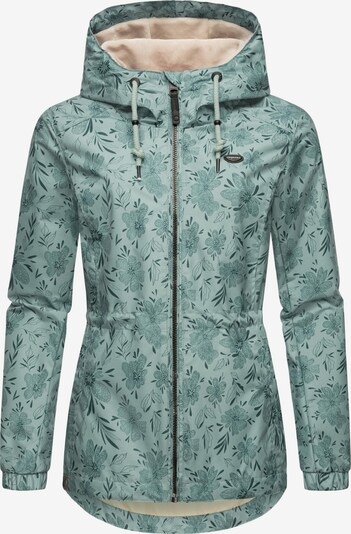 Ragwear Weatherproof jacket 'Dankka Spring' in Petrol / Mint, Item view