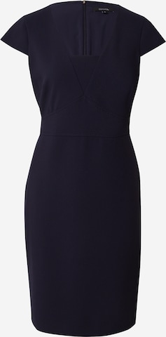 COMMA Sheath Dress in Blue: front