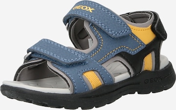 GEOX Sandals & Slippers 'Vaniett' in Blue: front