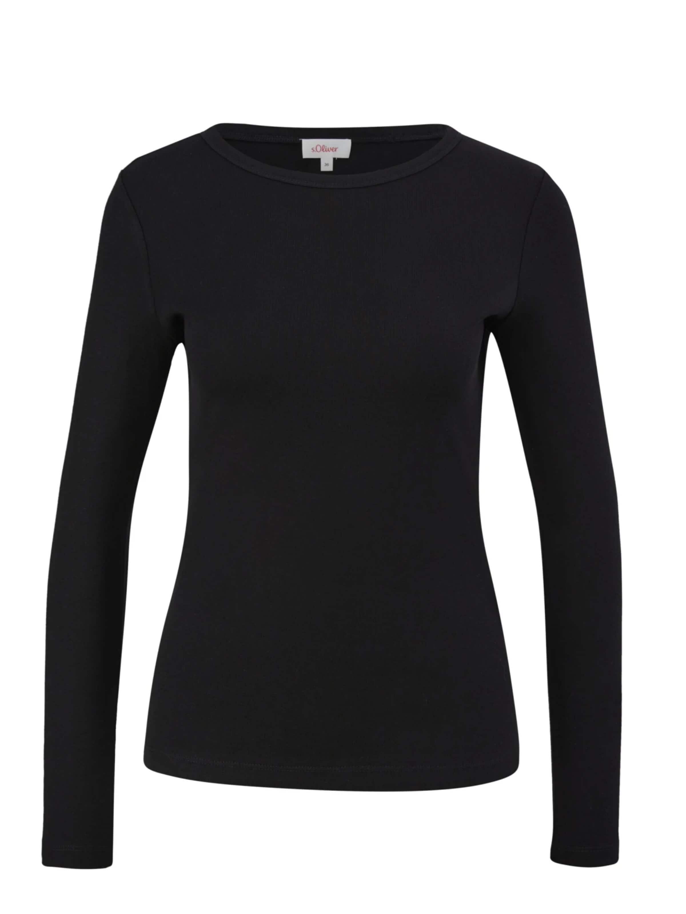 s.Oliver Shirt 's.Oliver - T-shirt' in XXXL in Black, Item view