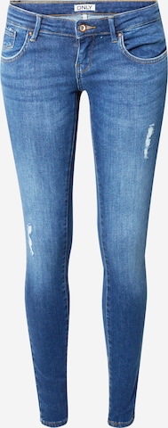 ONLY Skinny Jeans 'CORAL' in Blue: front