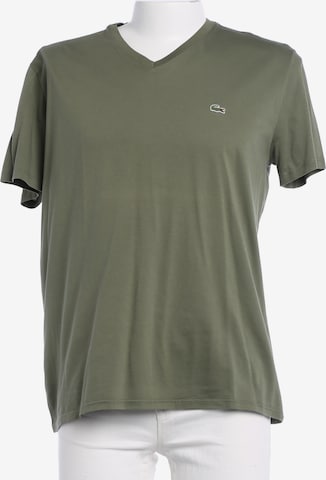 LACOSTE T-Shirt XL in Grün: Vorderseite