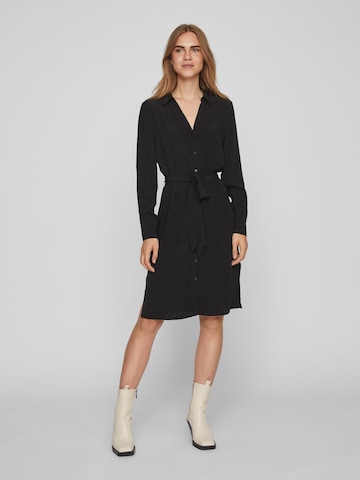 VILA Shirt Dress 'FINI' in Black