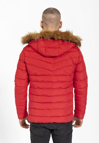 Jimmy Sanders Jacke in Rot