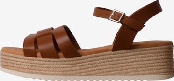 Oh my Sandals Sandale in Braun: Vorderseite