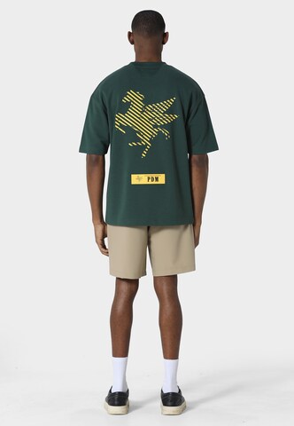 T-Shirt 'Pegus' Pas De Monaco en vert