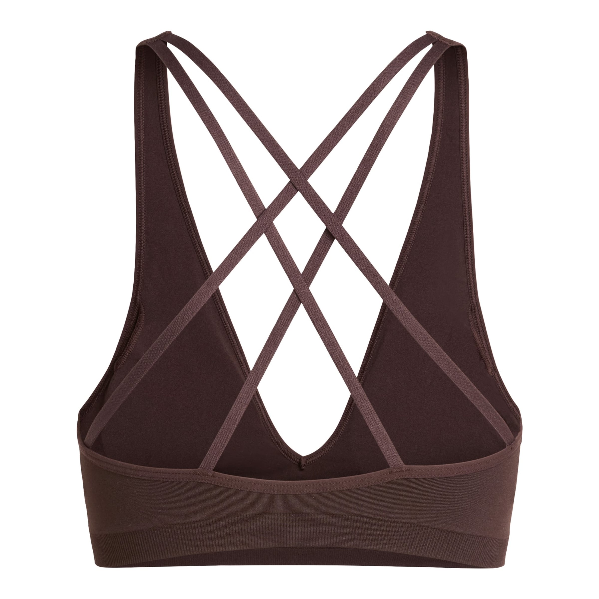 Bustier Soutien-gorge de sport 'Essentials' ADIDAS PERFORMANCE en marron