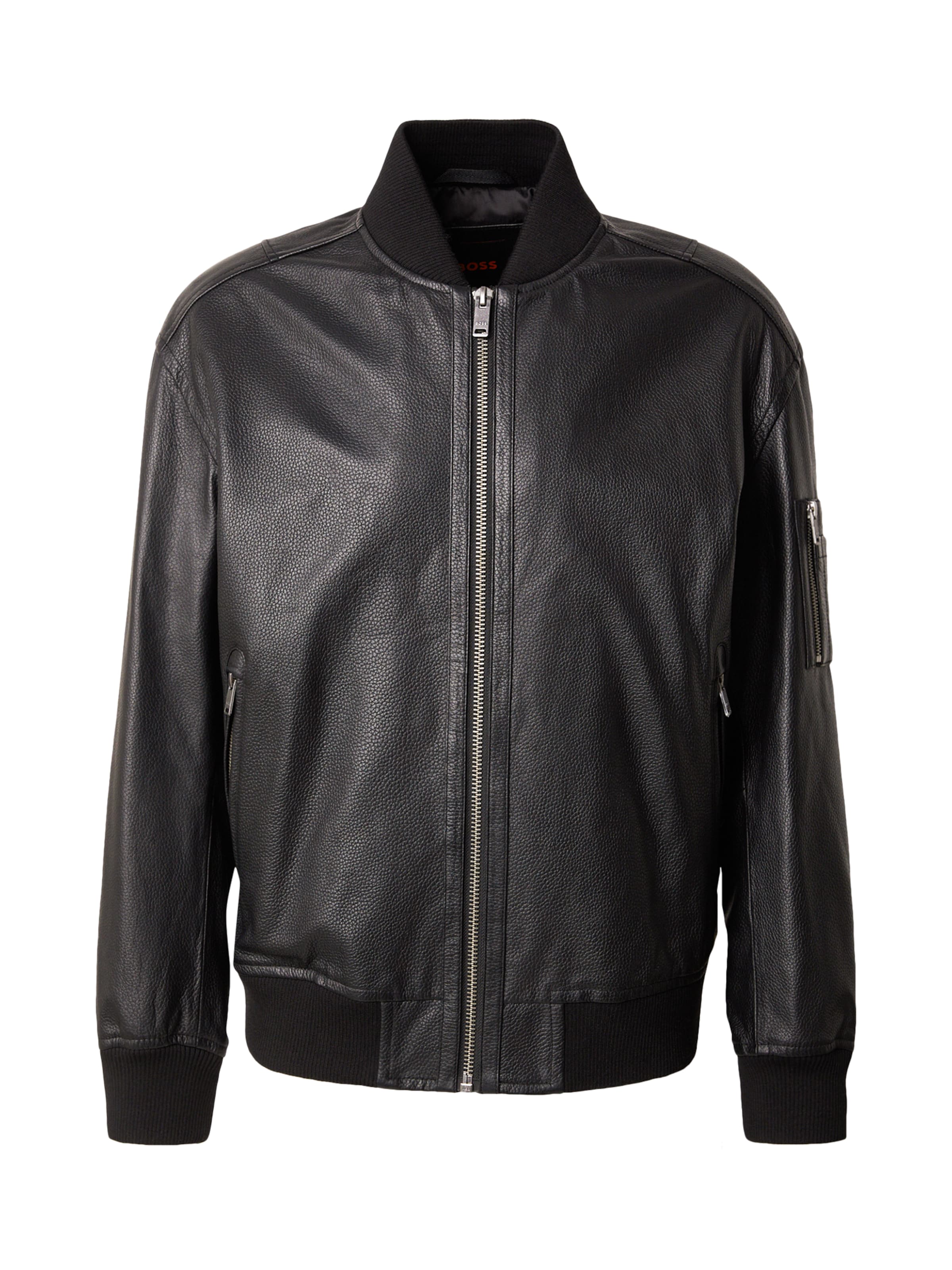 Giacca di mezza stagione 'Jakri' di BOSS in nero: frontale