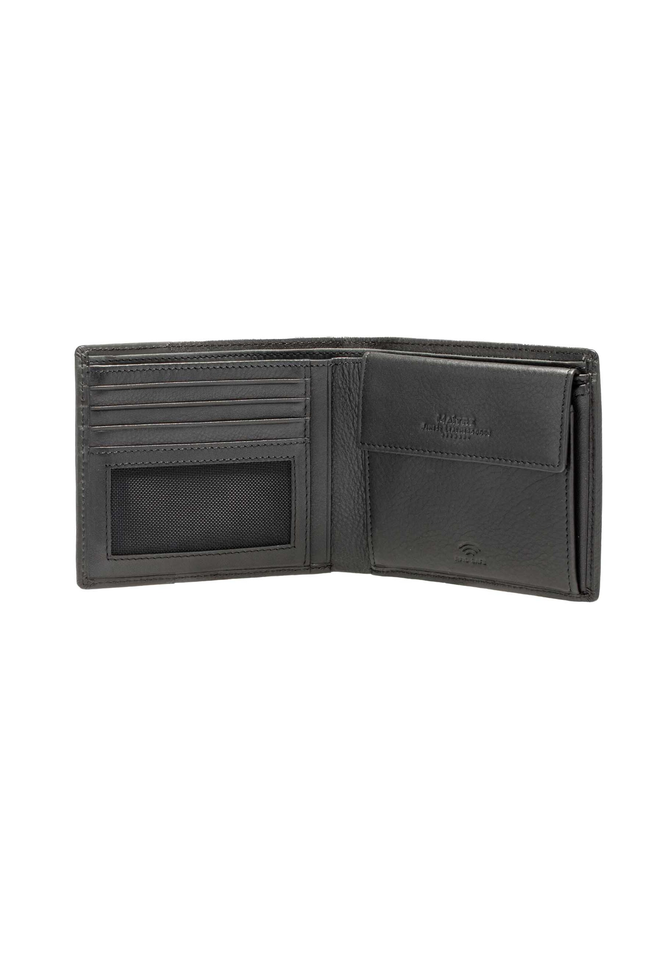 Maître Portemonnee 'Baar Gandolf' in Zwart