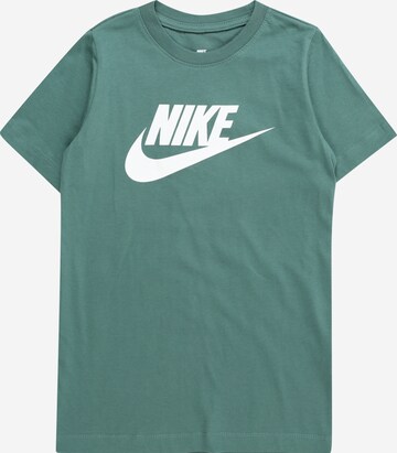 Nike Sportswear Shirt in Groen: voorkant