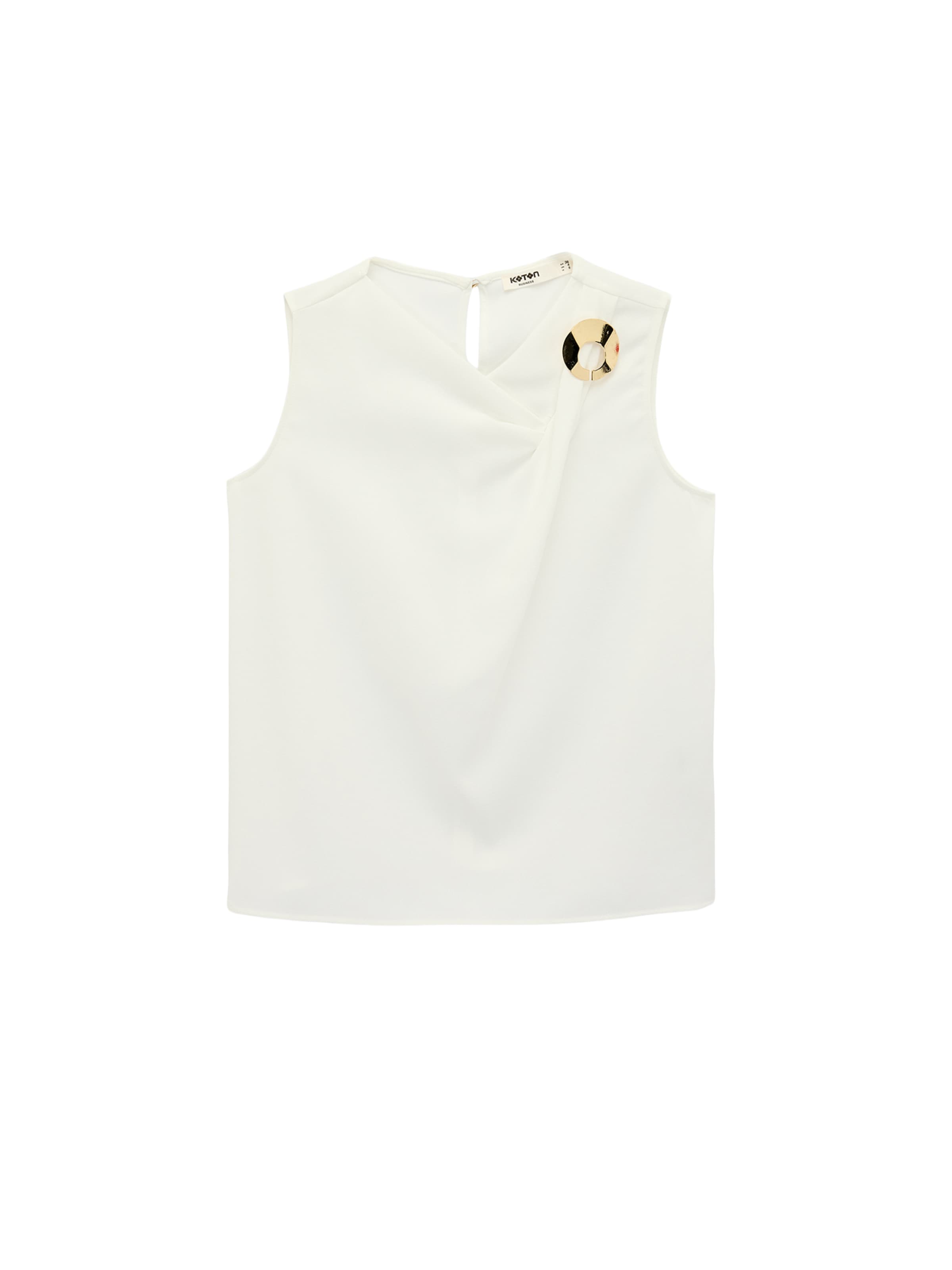 Koton Blouse in XS in de kleur Offwhite, Productweergave