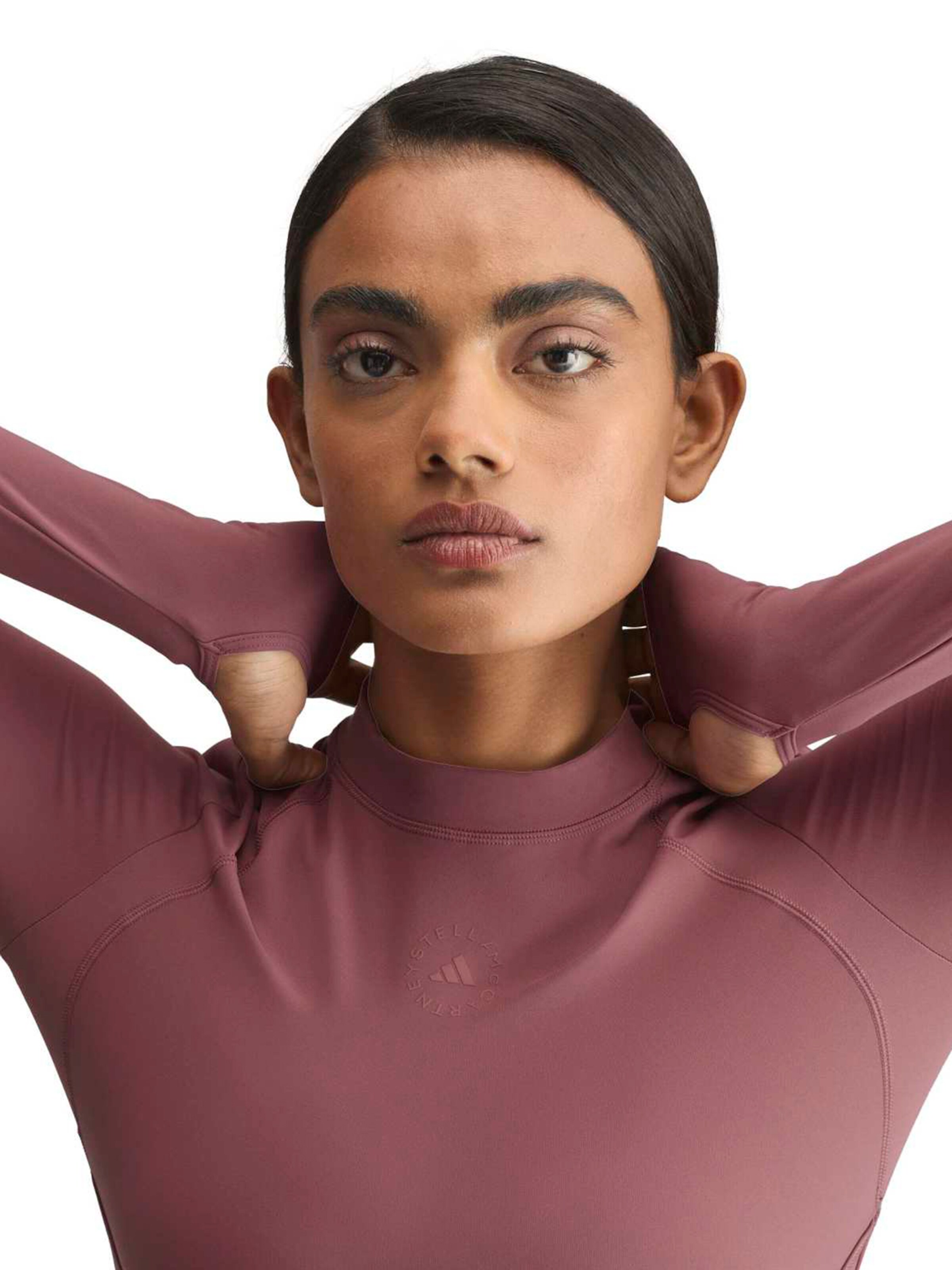 ADIDAS BY STELLA MCCARTNEY Funkční tričko 'TruePurpose' – hnědá