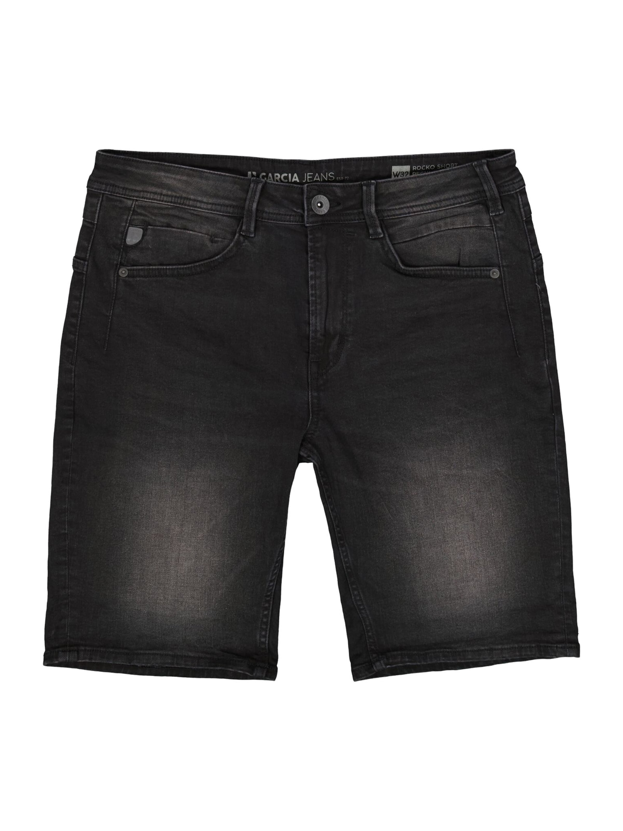 GARCIA Regular Jeans i svart: framsida