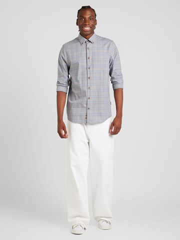 bugatti Regular Fit Hemd in Blau