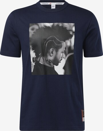 T-Shirt 'Iverson' Reebok en bleu : devant