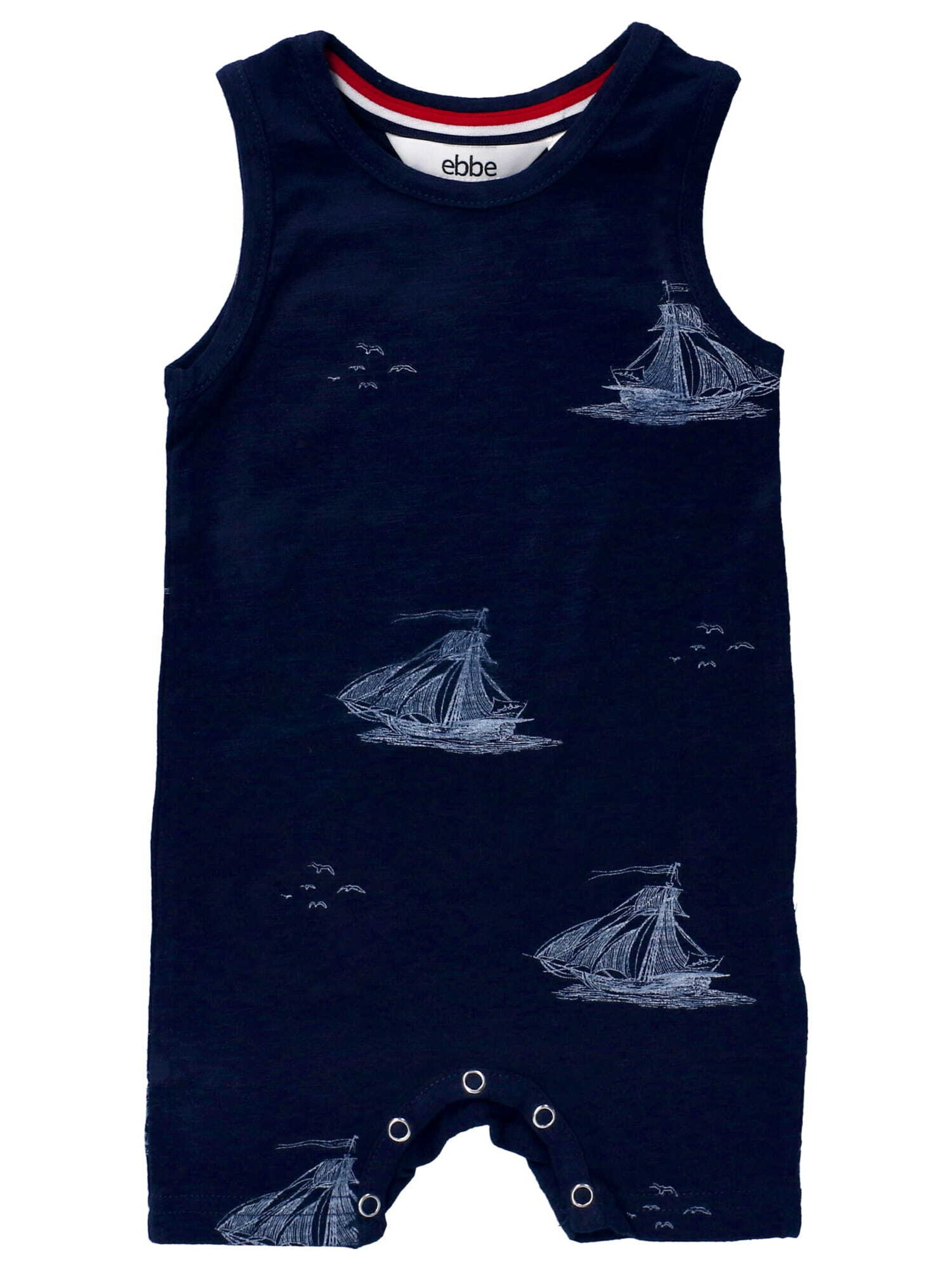 Ebbe Dungarees 'Dylan' in Blue: front