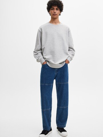 Pull&Bear Loosefit Jeans in Blau