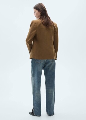 MANGO Blazer 'WENDY' in Braun