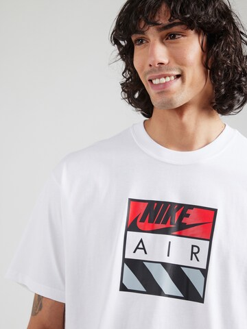 Nike Sportswear Μπλουζάκι 'AIR' σε λευκό