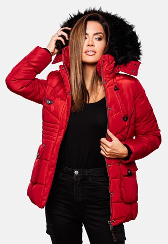 Veste d’hiver 'Vanilla' MARIKOO en rouge