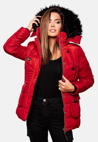 MARIKOO Winterjacke 'Vanilla' in Rot