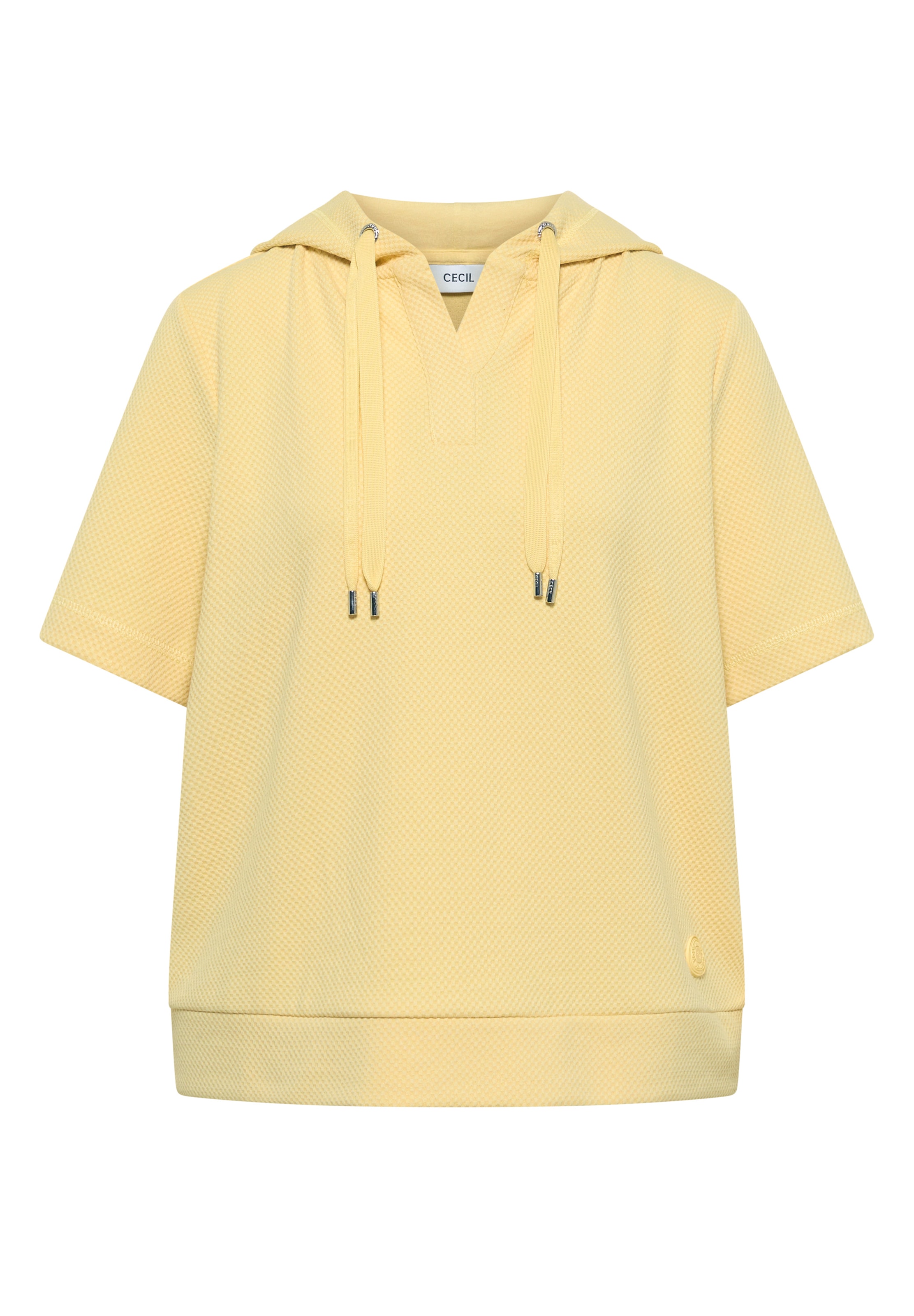 CECIL Sweatshirt in Gelb: Vorderseite