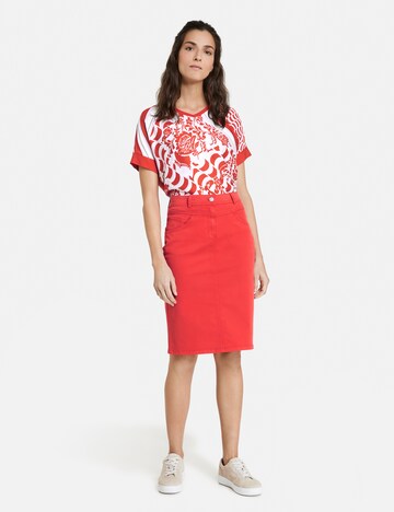 GERRY WEBER Skirt in Red