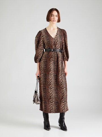 PIECES Dress 'JEO' in Brown