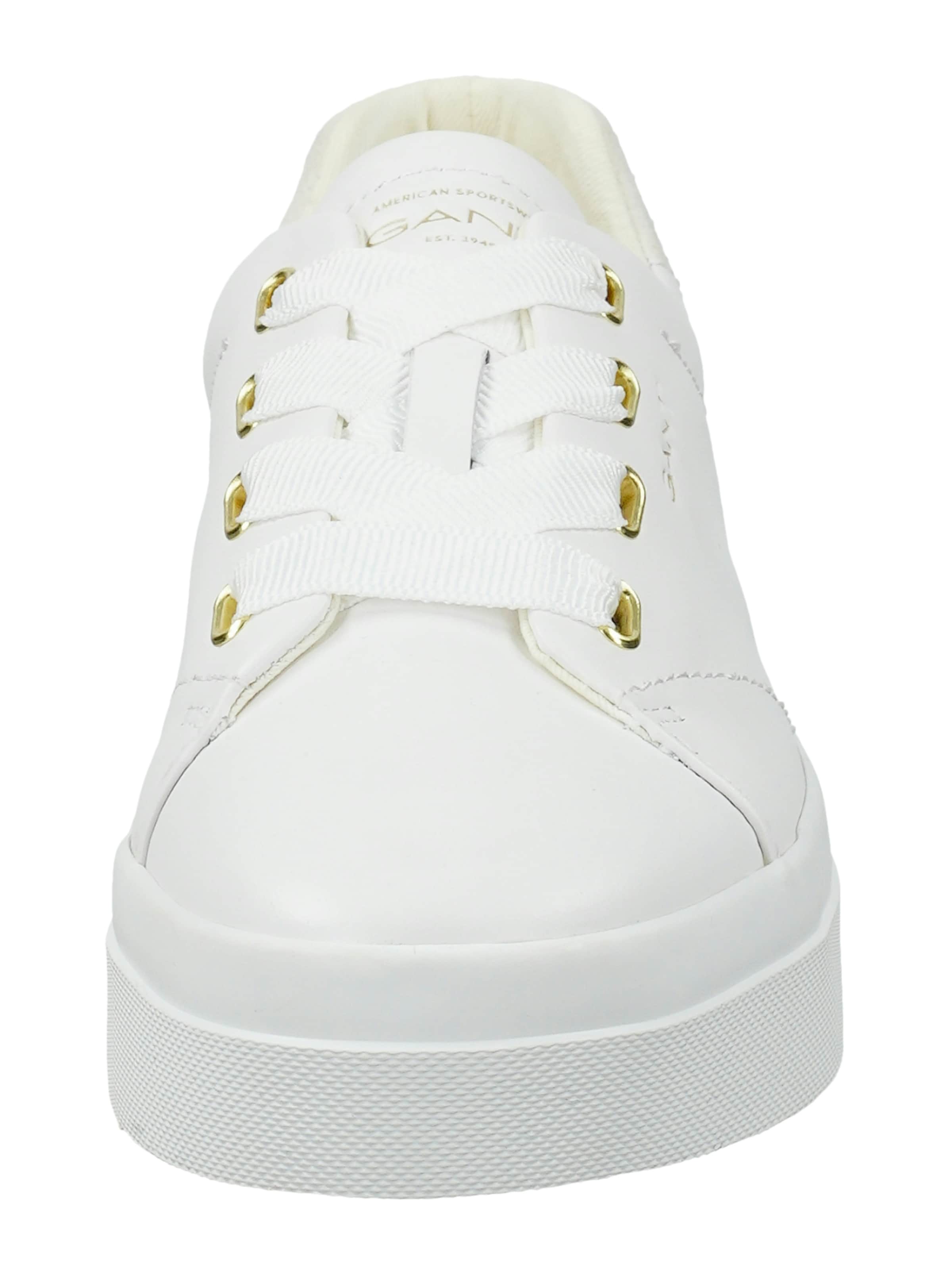 GANT Matalavartiset tennarit 'Avona' värissä valkoinen